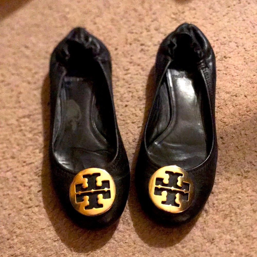Black ballet Tory Burch shoes - classic